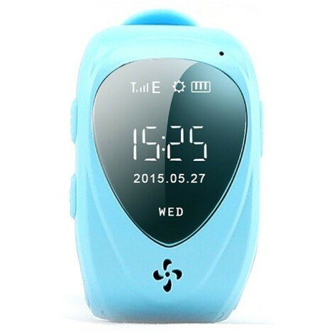 Ceas Smartwatch GPS Copii iUni U11,Telefon incoporat, Alarma SOS, Blue + Boxa Cadou